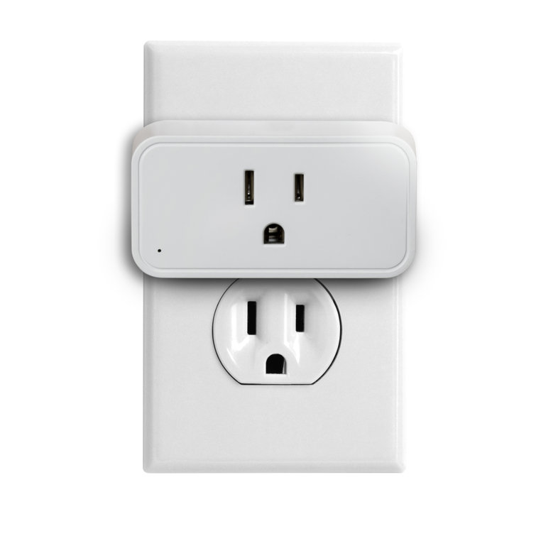 Simply Conserve 15Amp Smart WiFi and Bluetooth Plug & Reviews Wayfair Canada